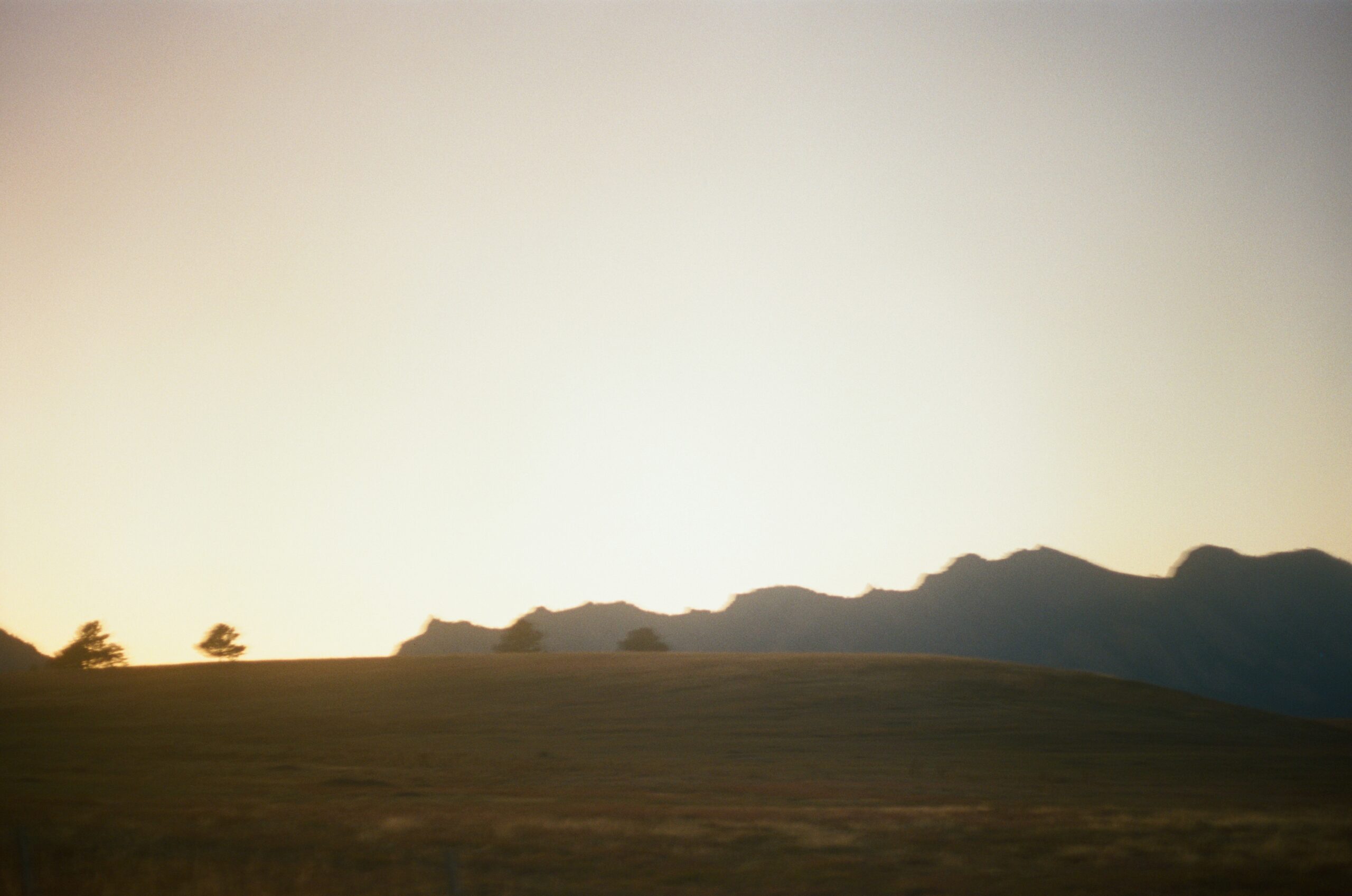 film photo of the scenery 
