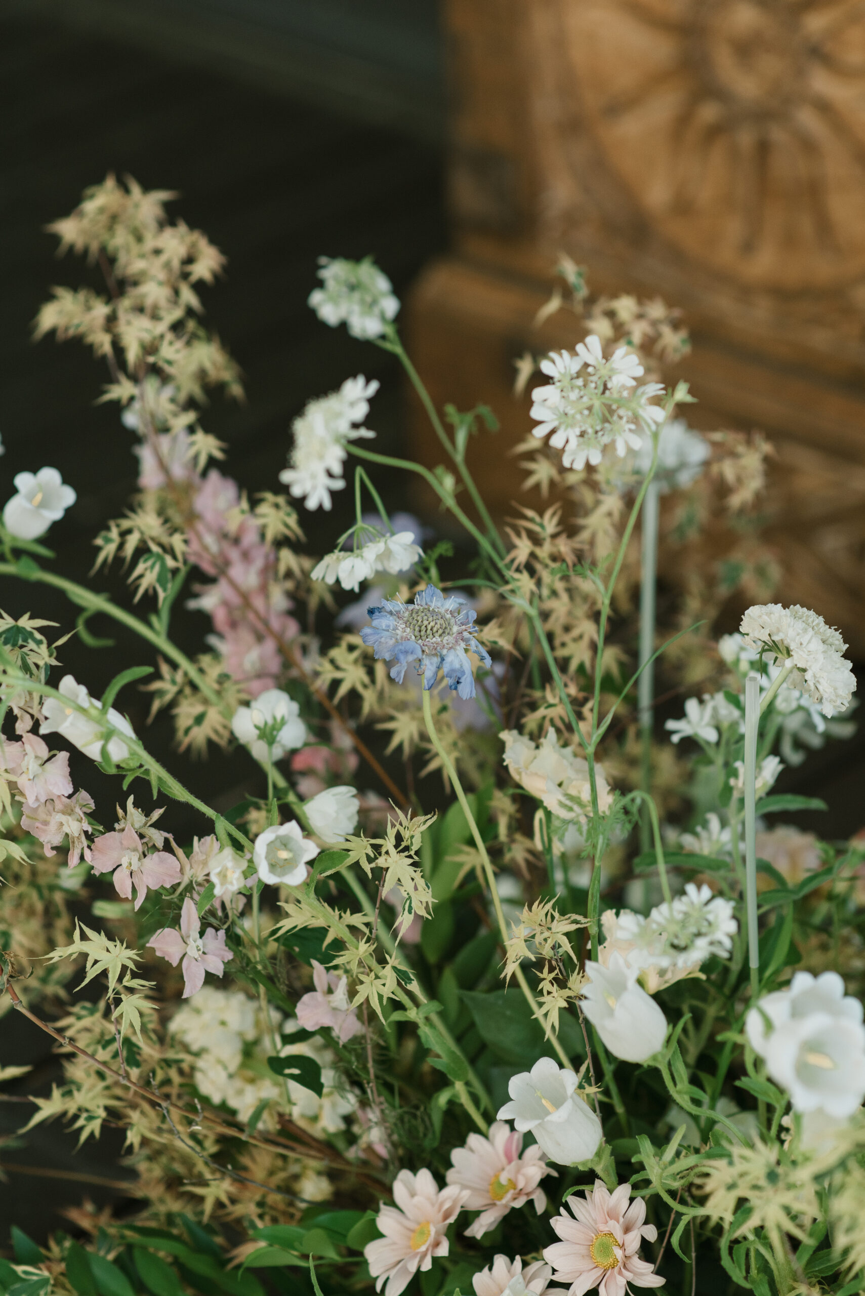 The florals of the wedding day