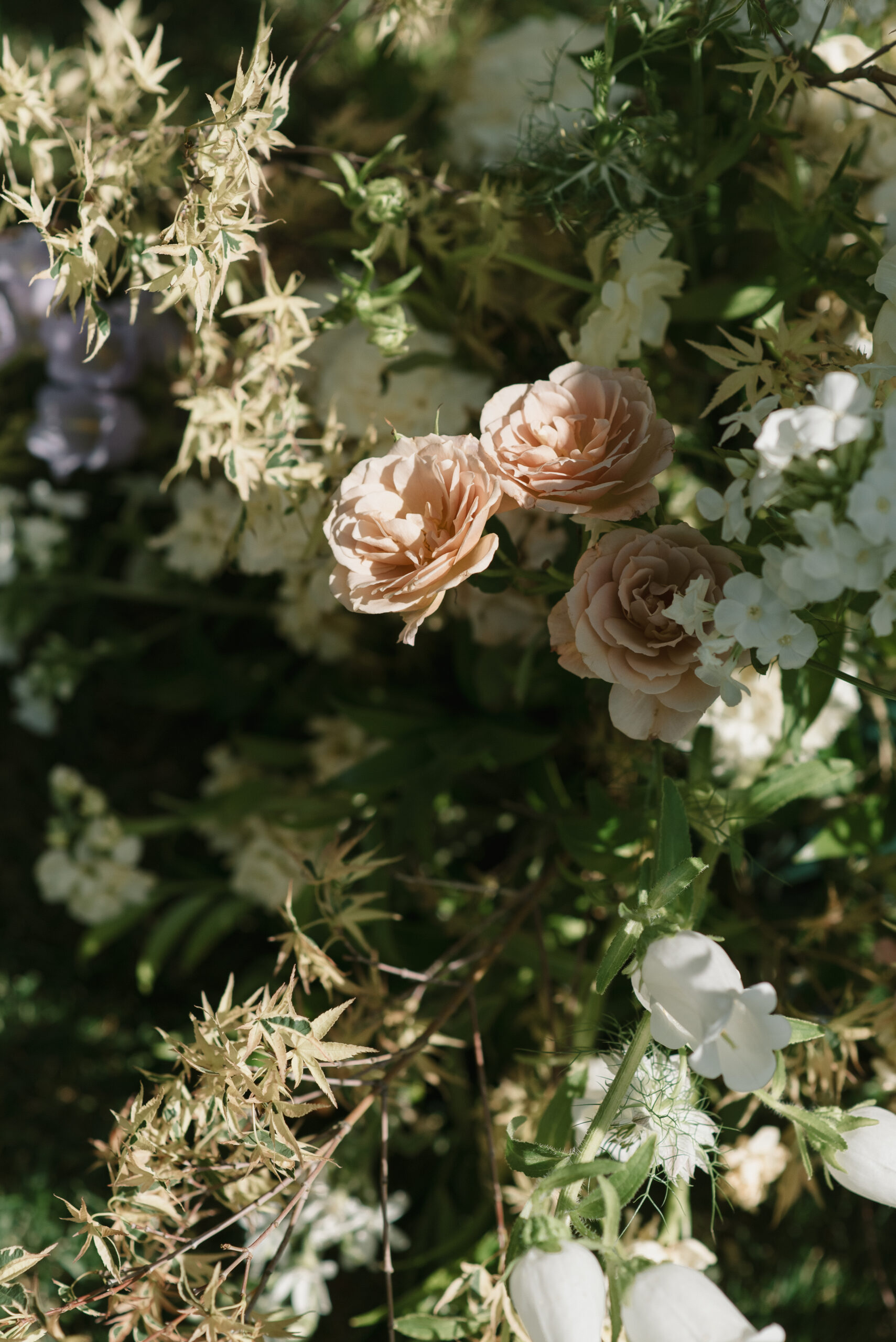 luxury wedding florals